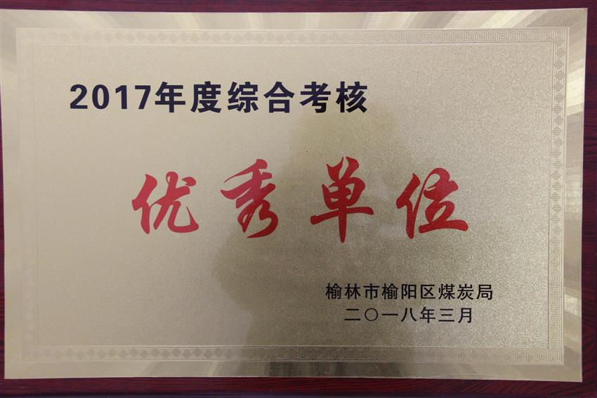 2017年度綜合考核優秀單位